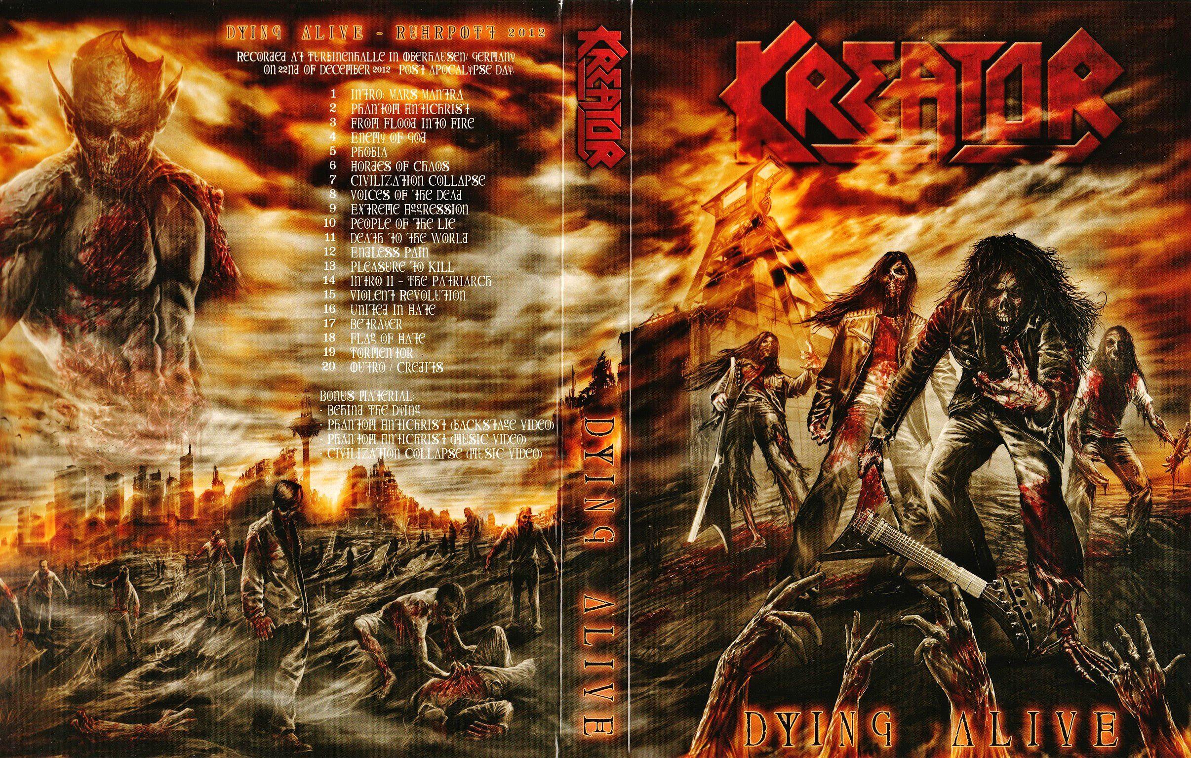 KREATOR thrash metal heavy rock dark evil poster wallpaper