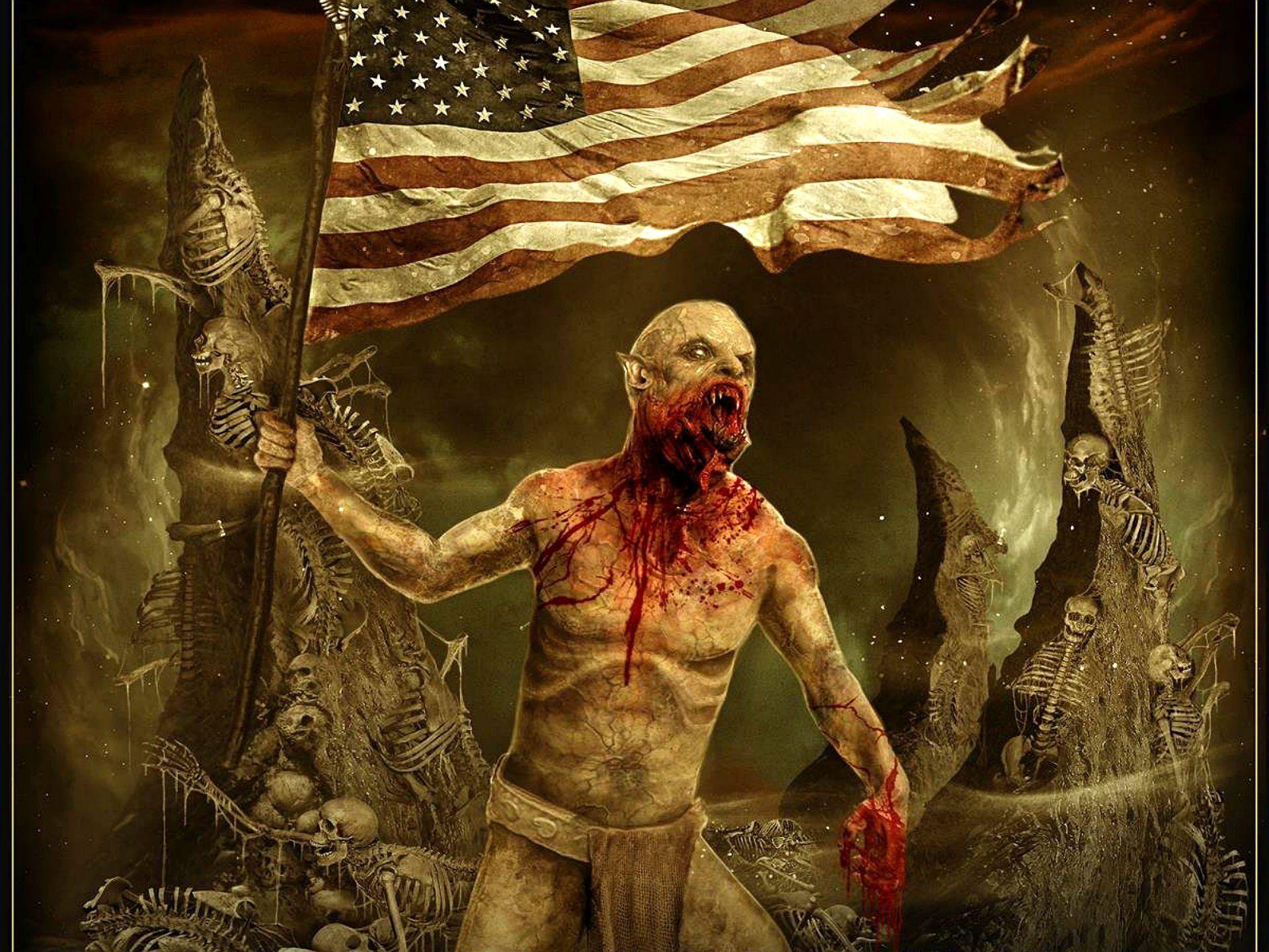 KREATOR thrash metal heavy rock dark evil blood zombie wallpaper