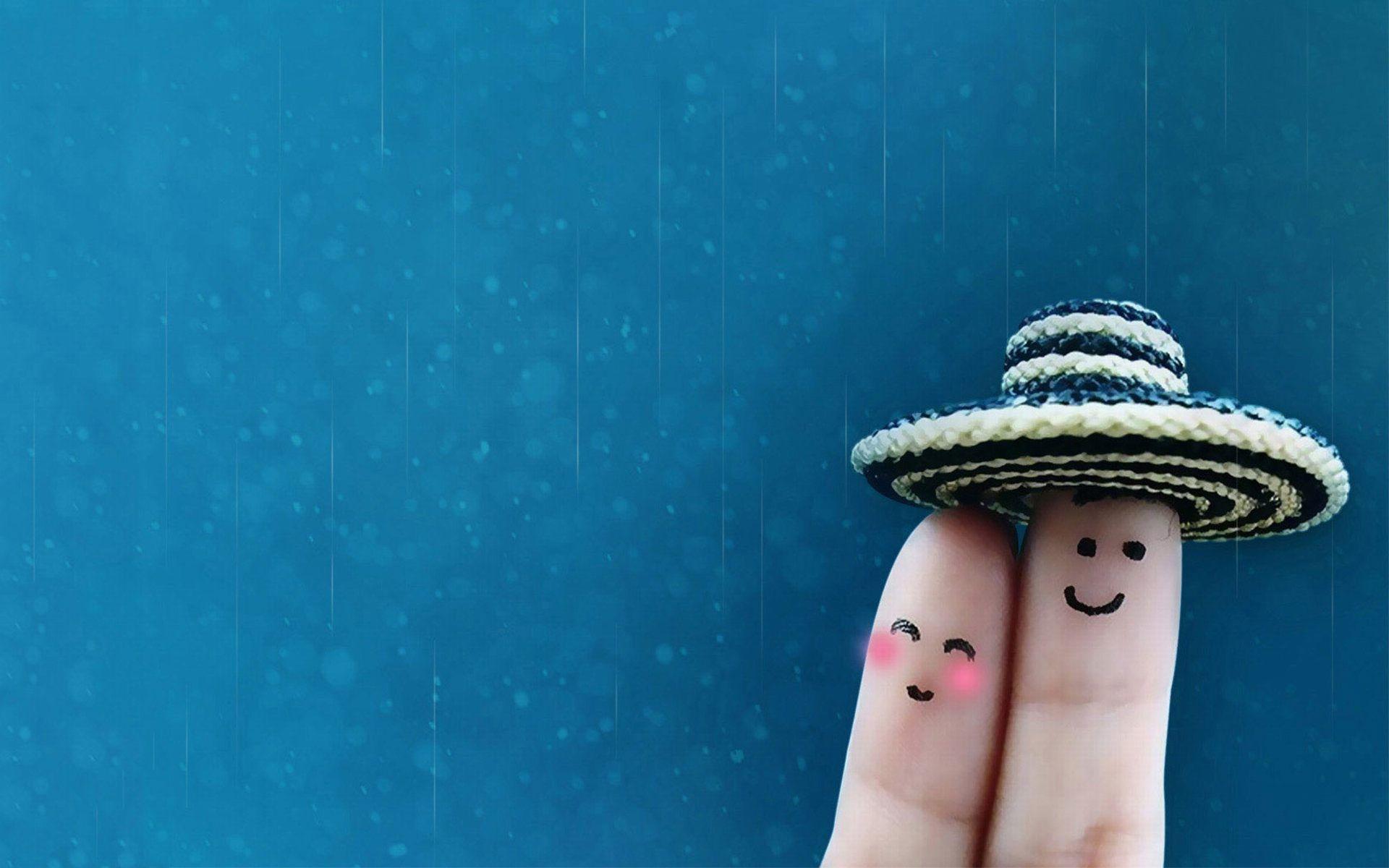 Love Fingers Cute Couple Wallpaper Download Of Finger Art