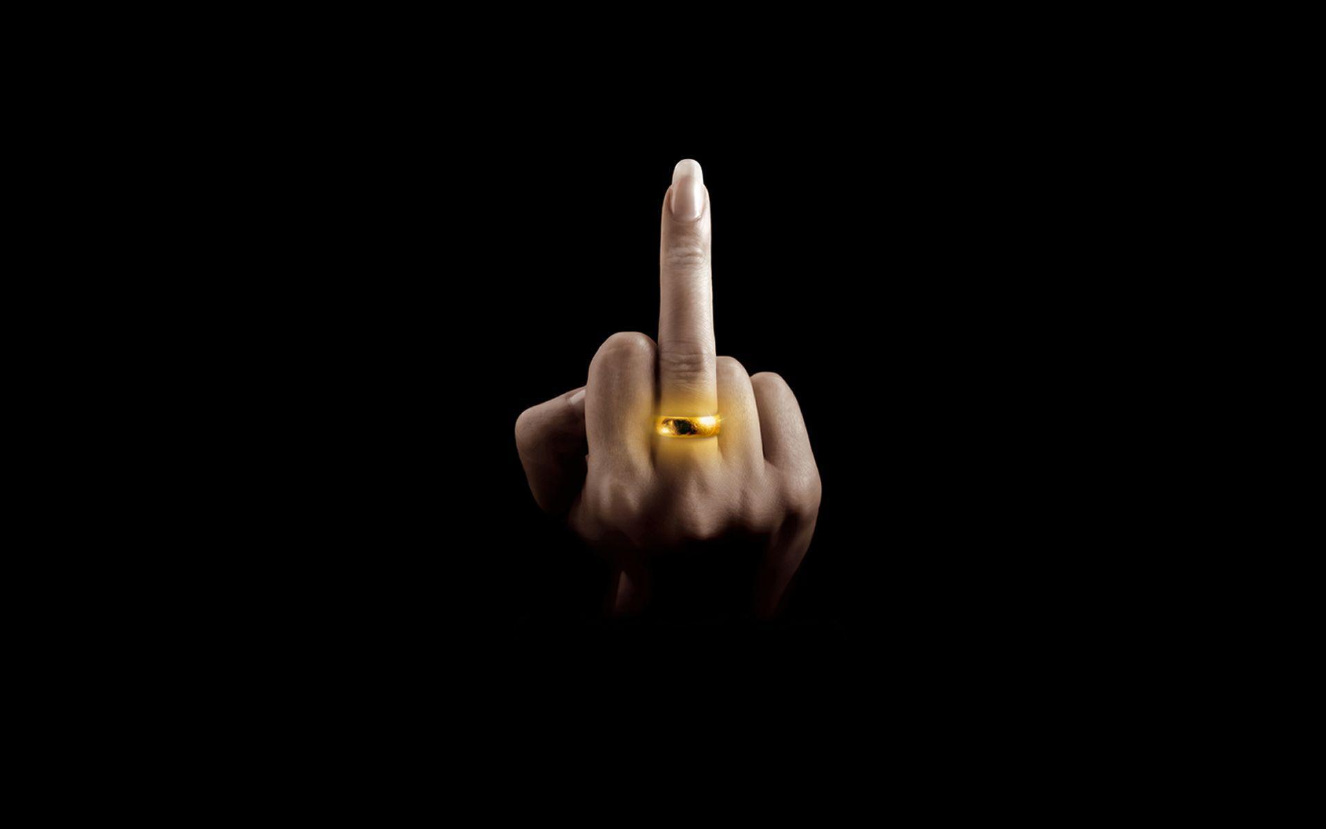 middle finger wallpapers HD.