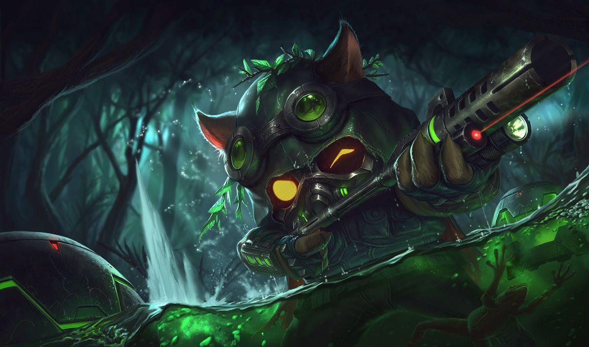 Omega Squad Teemo Skin of Legends Wallpaper