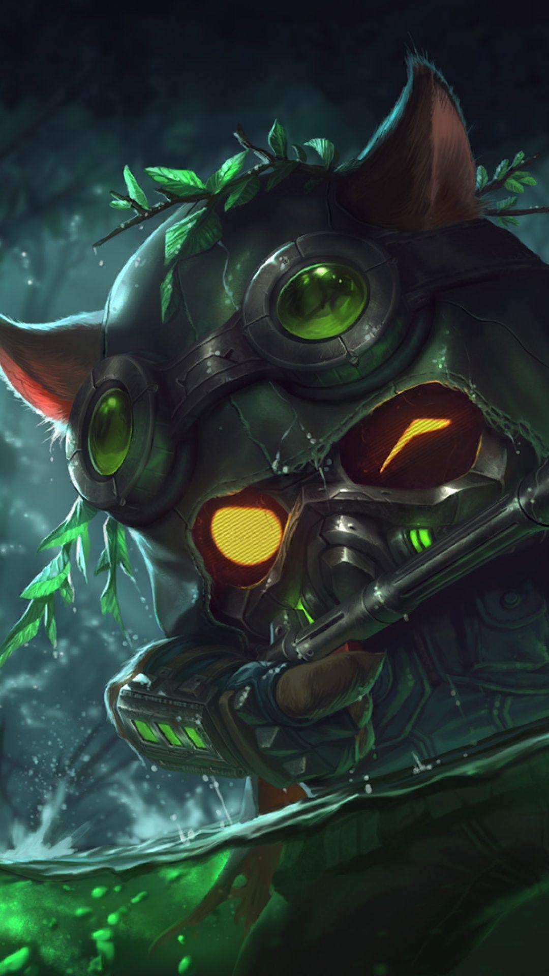 Omega Squad Teemo iPhone 5 Wallpaper