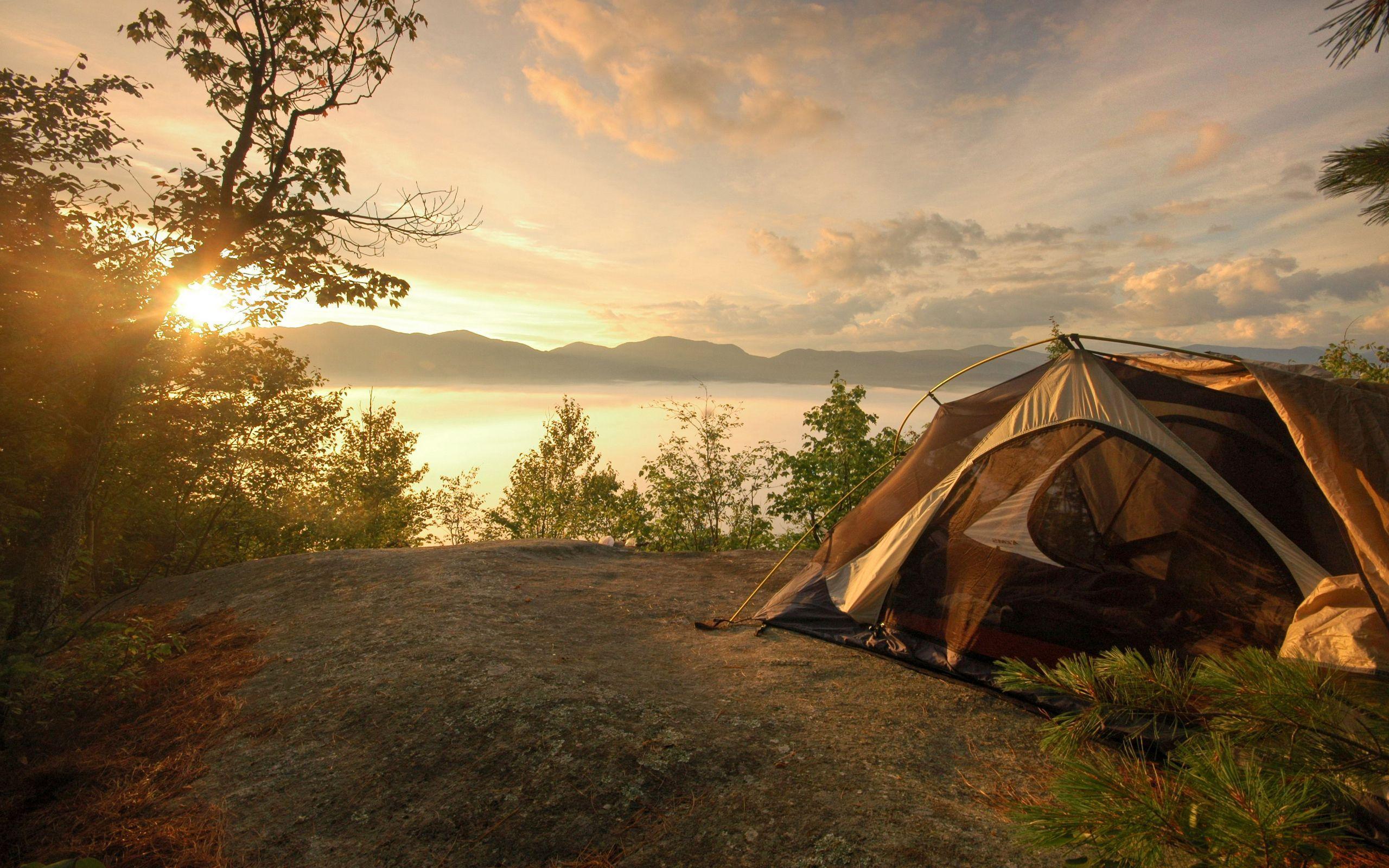Camping HD Wallpaper