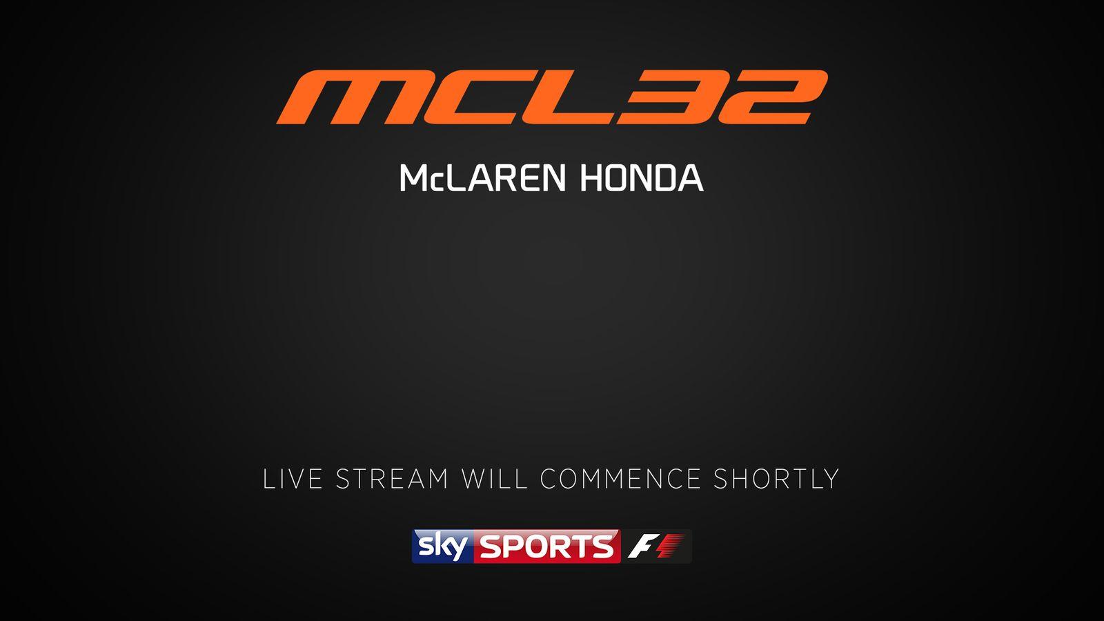 McLaren Formula 1 Stream: McLaren Honda MCL32 Official Launch