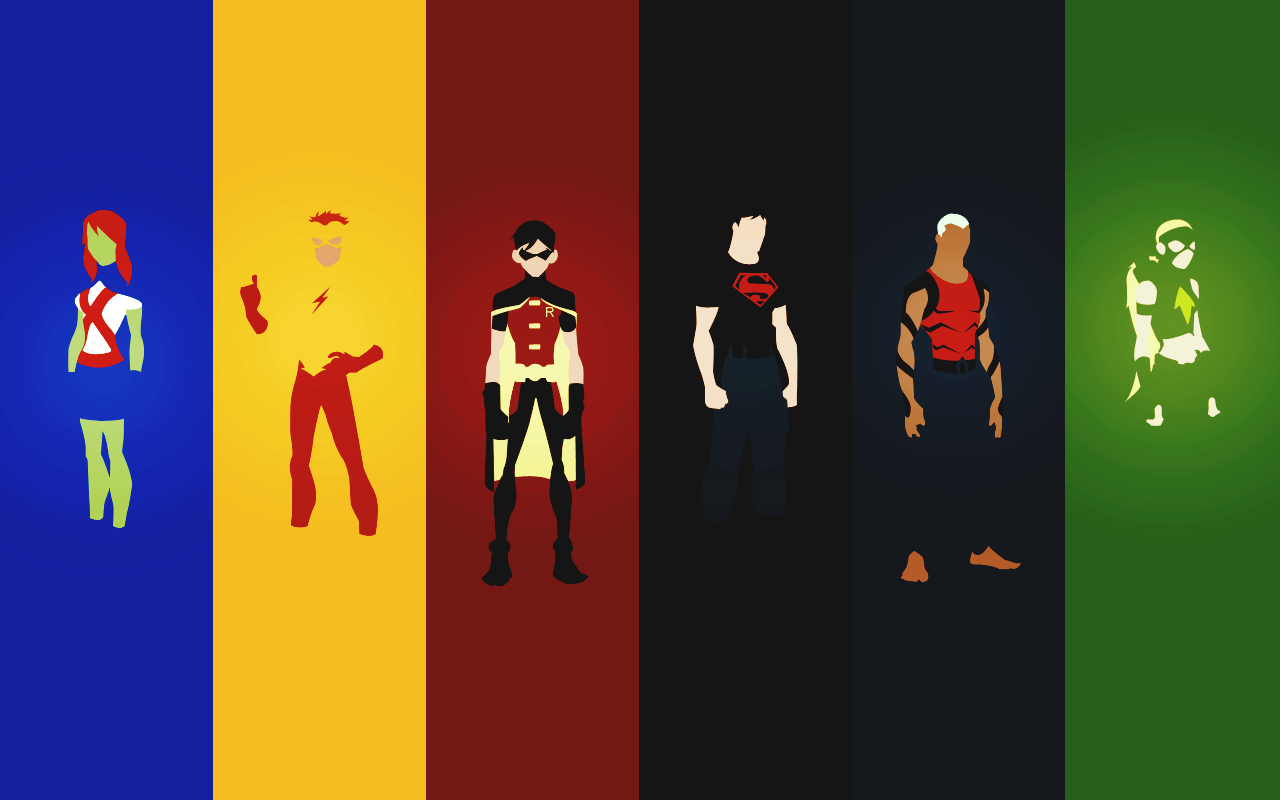 young justice wallpaper