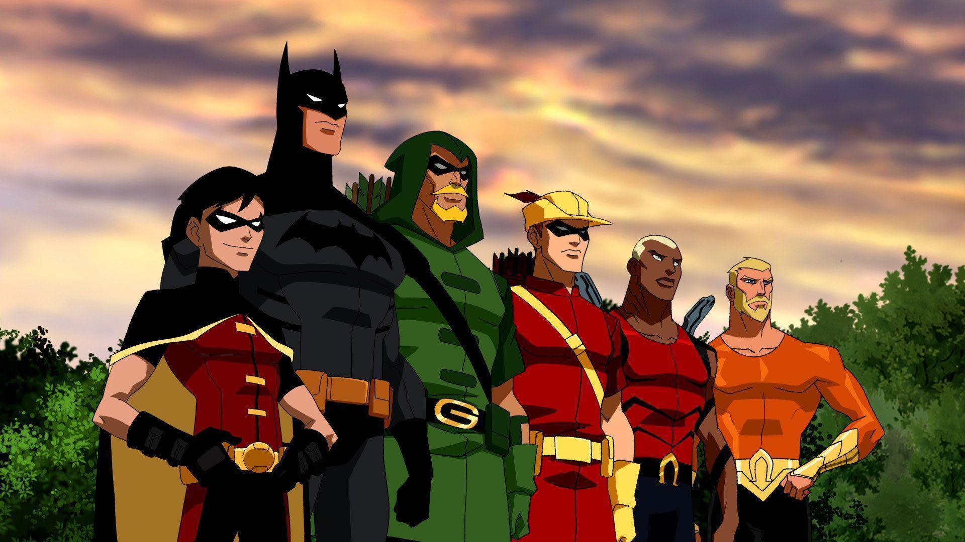 Young Justice HD Wallpaper