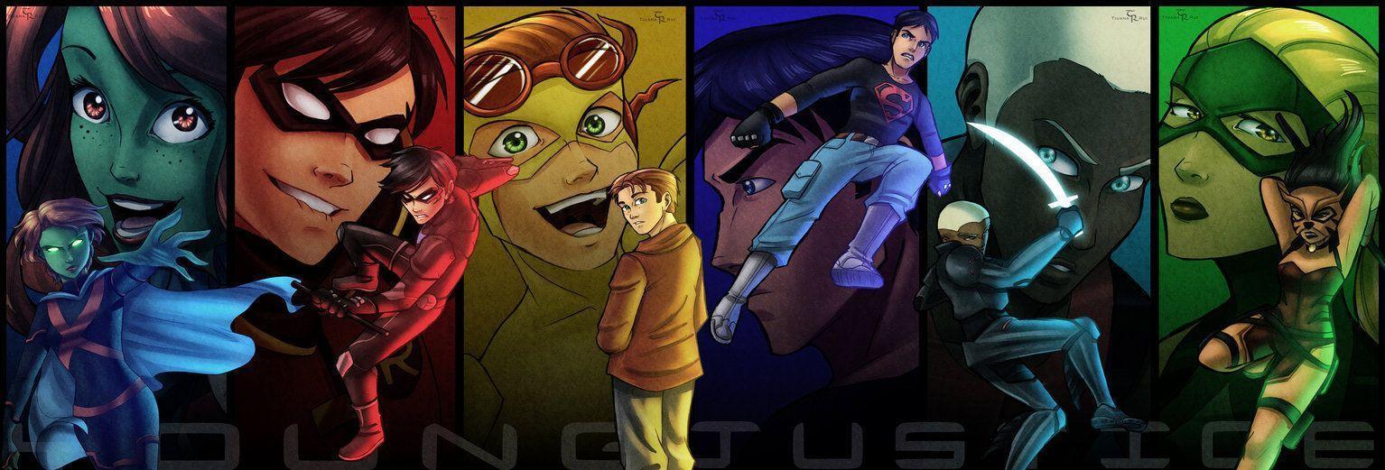 young justice wallpaper