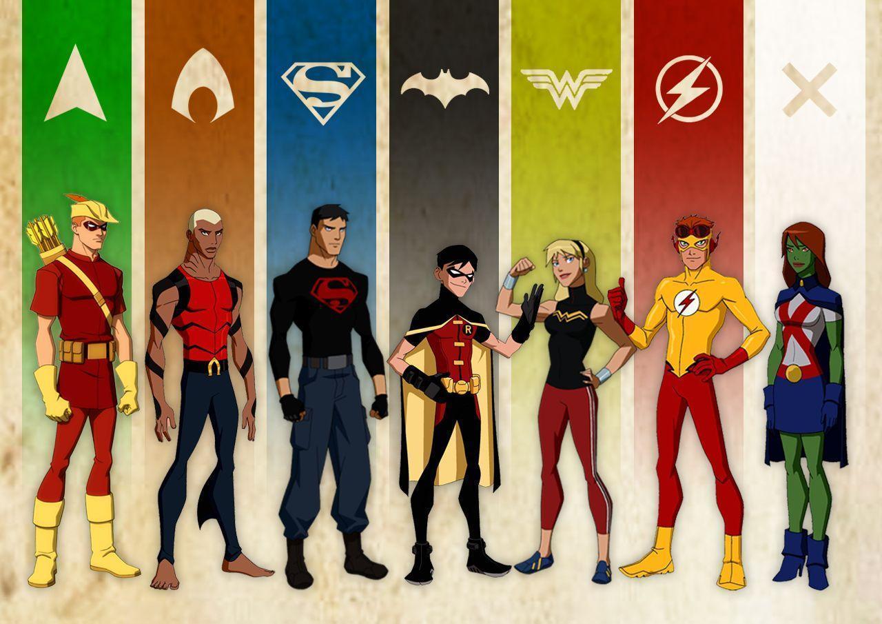 Young Justice Animated Tv Show. HD Wallpaper BEE