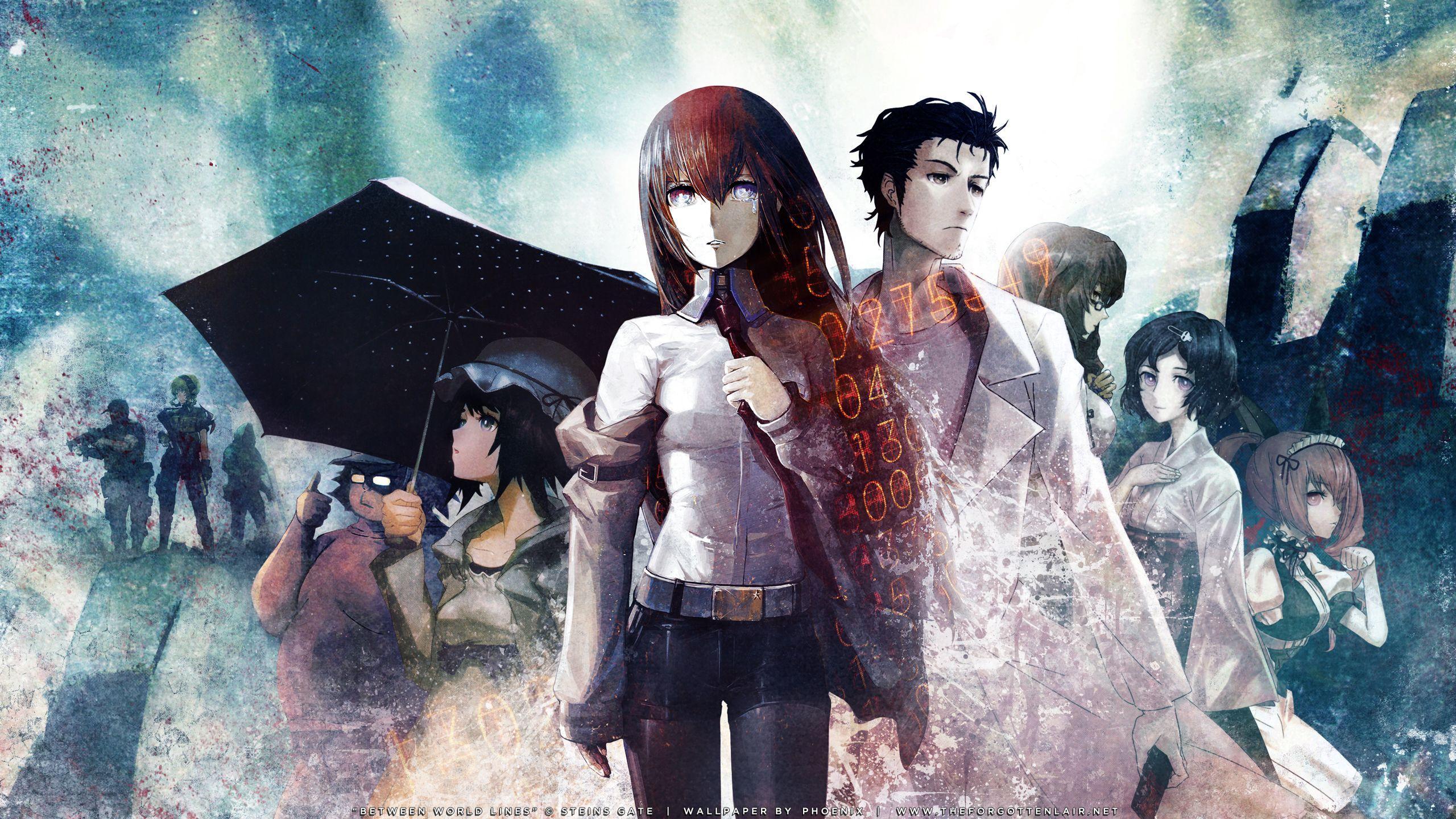 Image result for steins gate wallpaper. El Psy Congroo