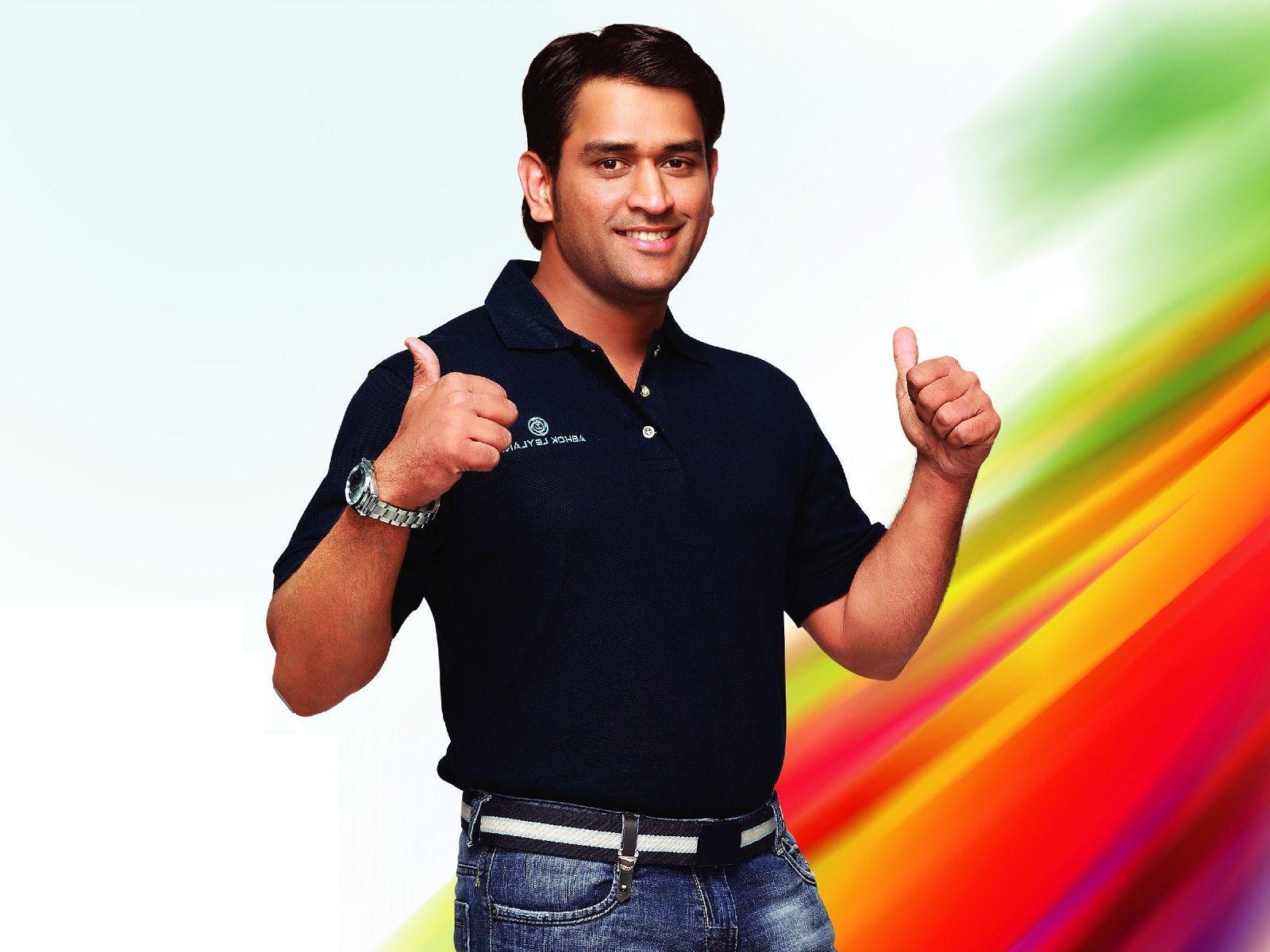 M S Dhoni Indian cricketer handsome looks