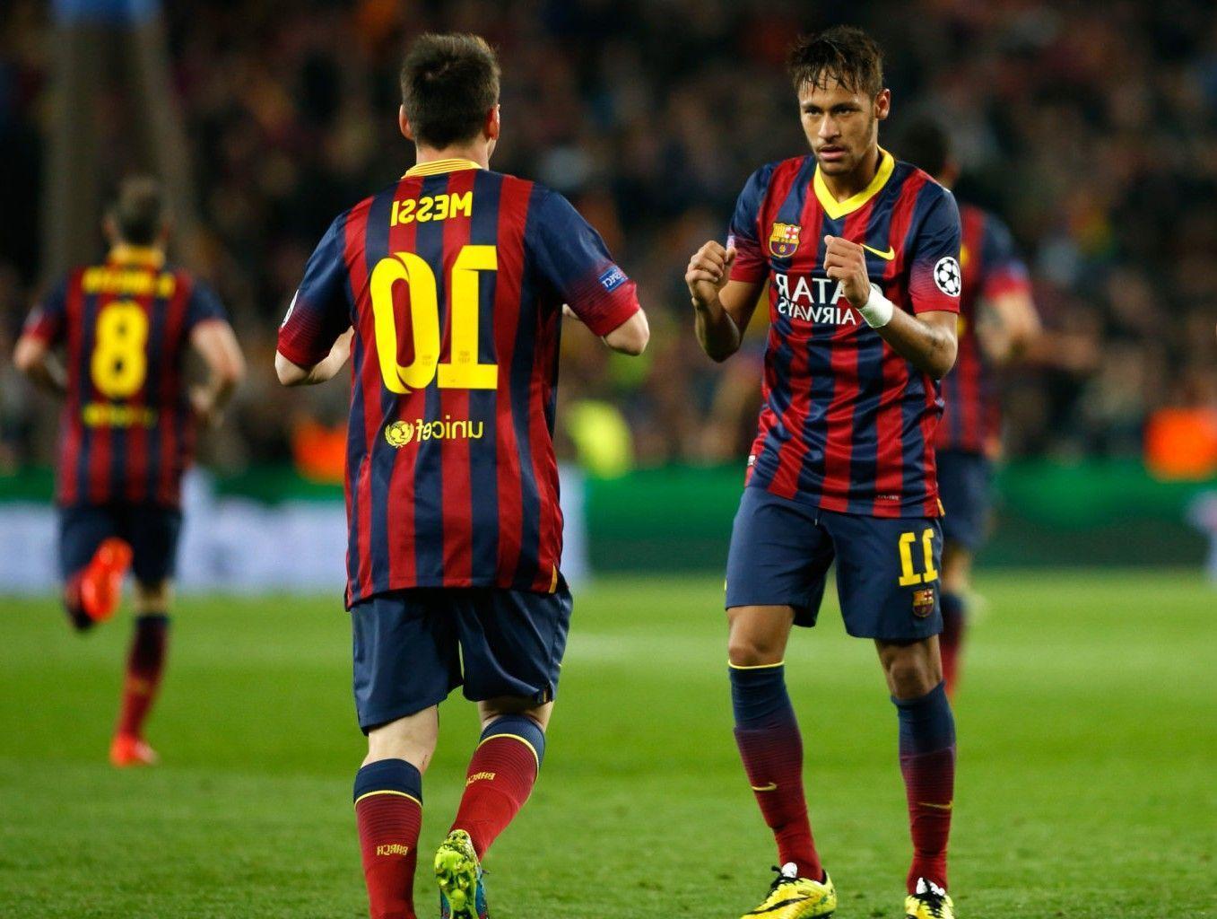 Messi and Neymar Wallpaper 2015