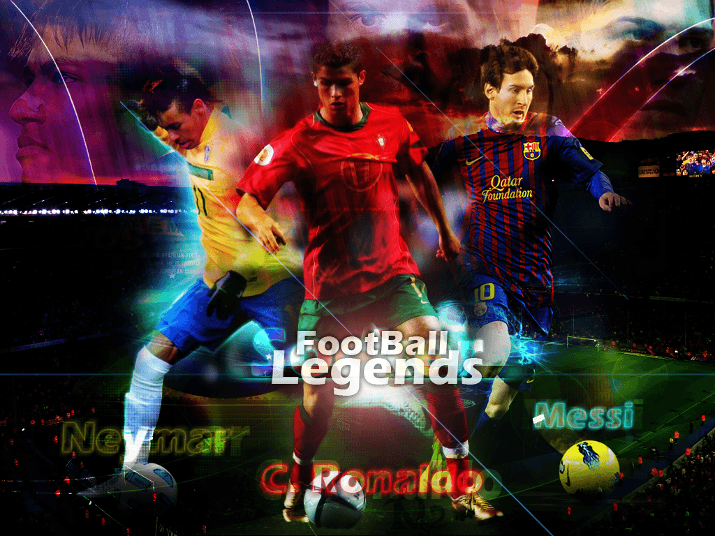 Neymar Messi Ronaldo Football Wallpaper Legends. Download for free