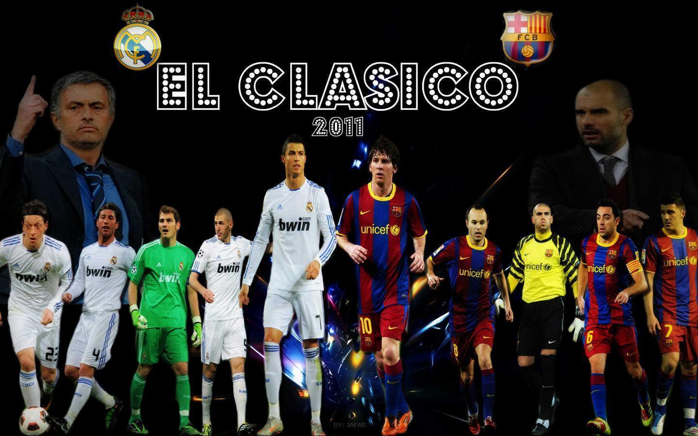 Real Madrid Vs Barcelona Wallpaper