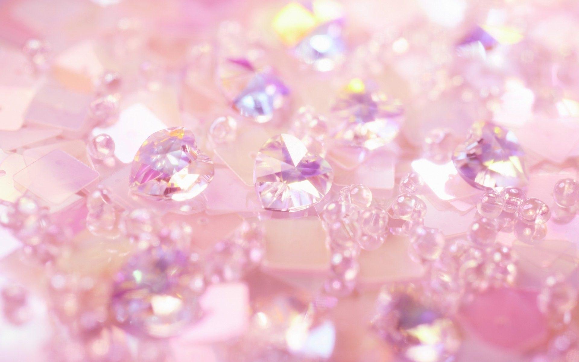 pink jewels wallpaper