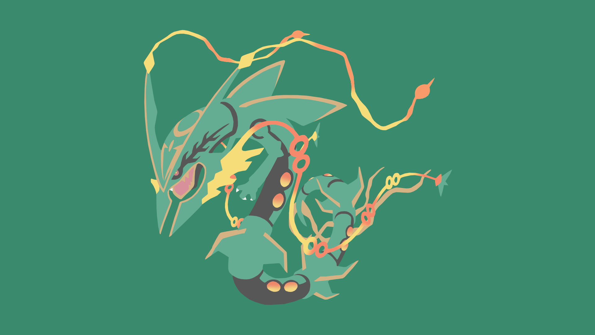 Rayquaza 1080P, 2K, 4K, 5K HD wallpapers free download