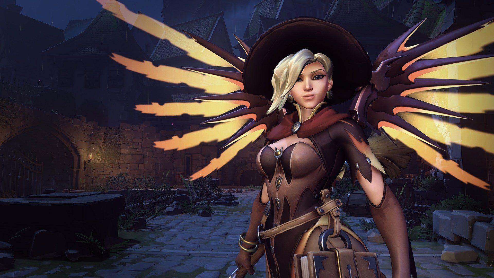 Witch Mercy Wallpaper