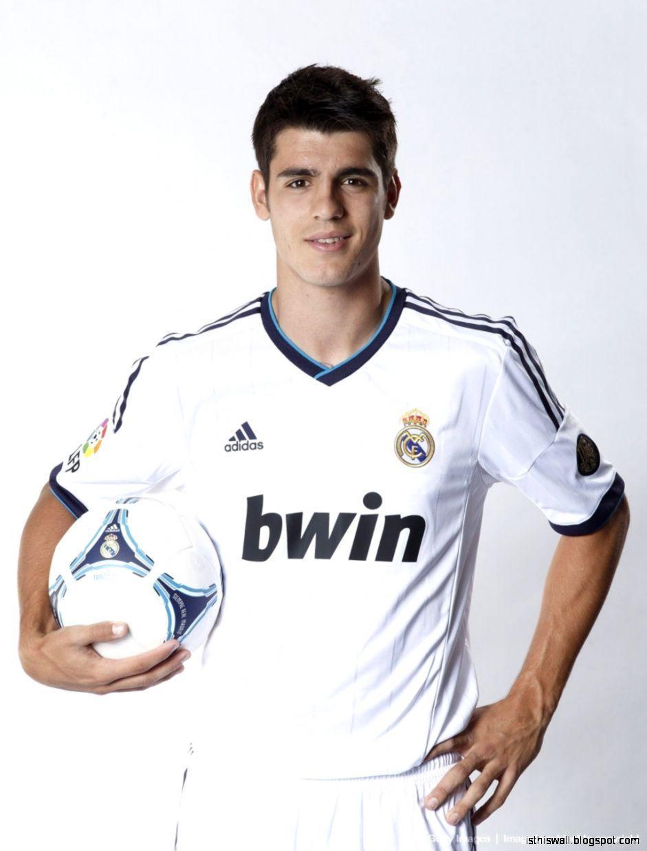 New Football Player Real Madrid Alvaro Morata Wallpaper HD. This
