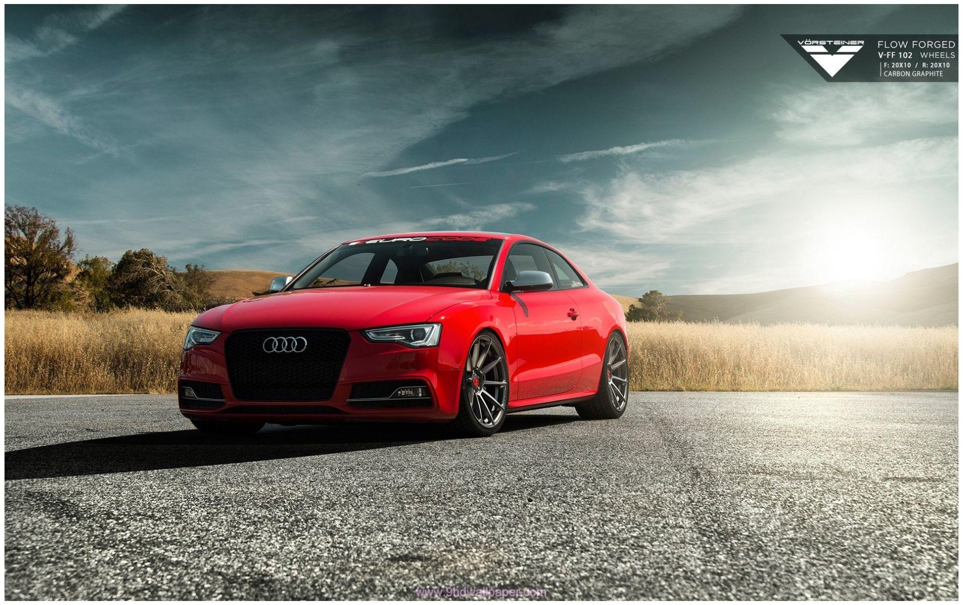 Red Audi Car Wallpapers Hd Free Download
