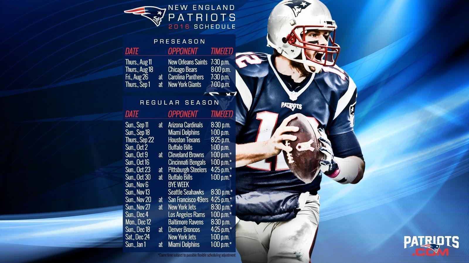 Fan Downloads. New England Patriots