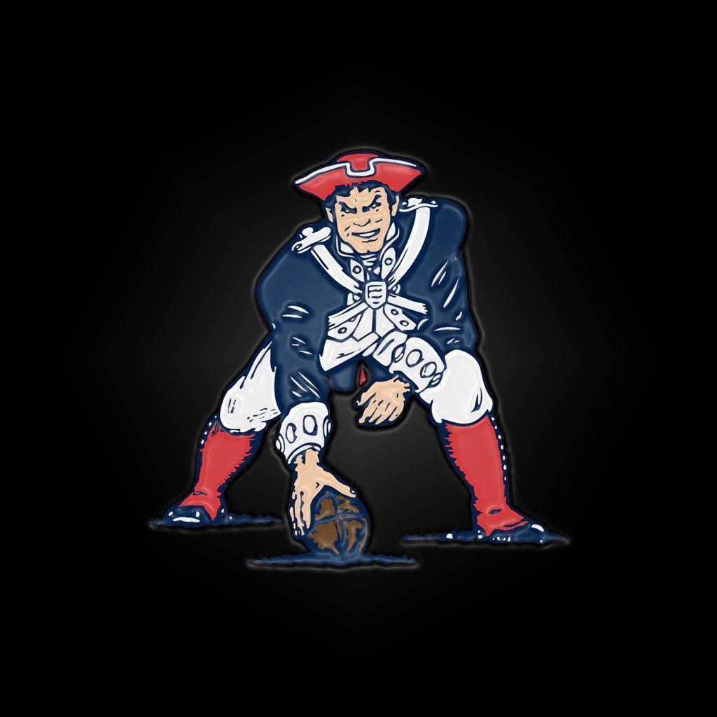 iPad Wallpaper with the New England Patriots Team Logos