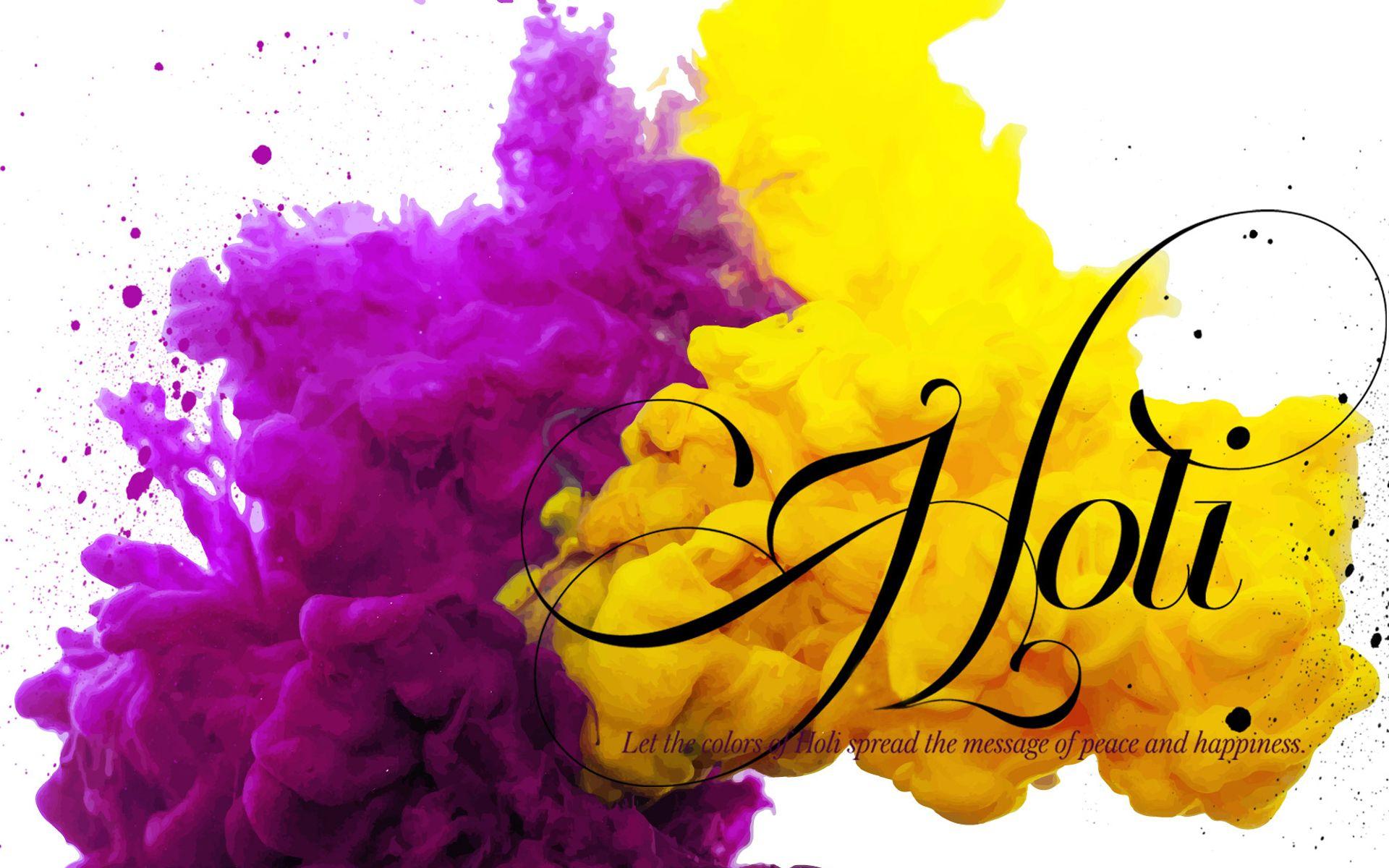 Holi Image HD Wallpaper for Facebook and Whatsapp, Quotes