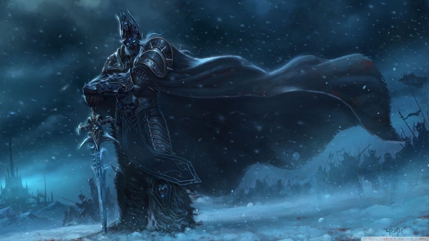 Arthas Menethil HD desktop wallpaper, Fullscreen, Mobile, Dual