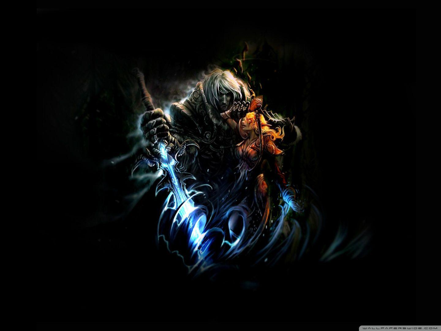 Arthas WOW HD desktop wallpaper, Widescreen, High Definition