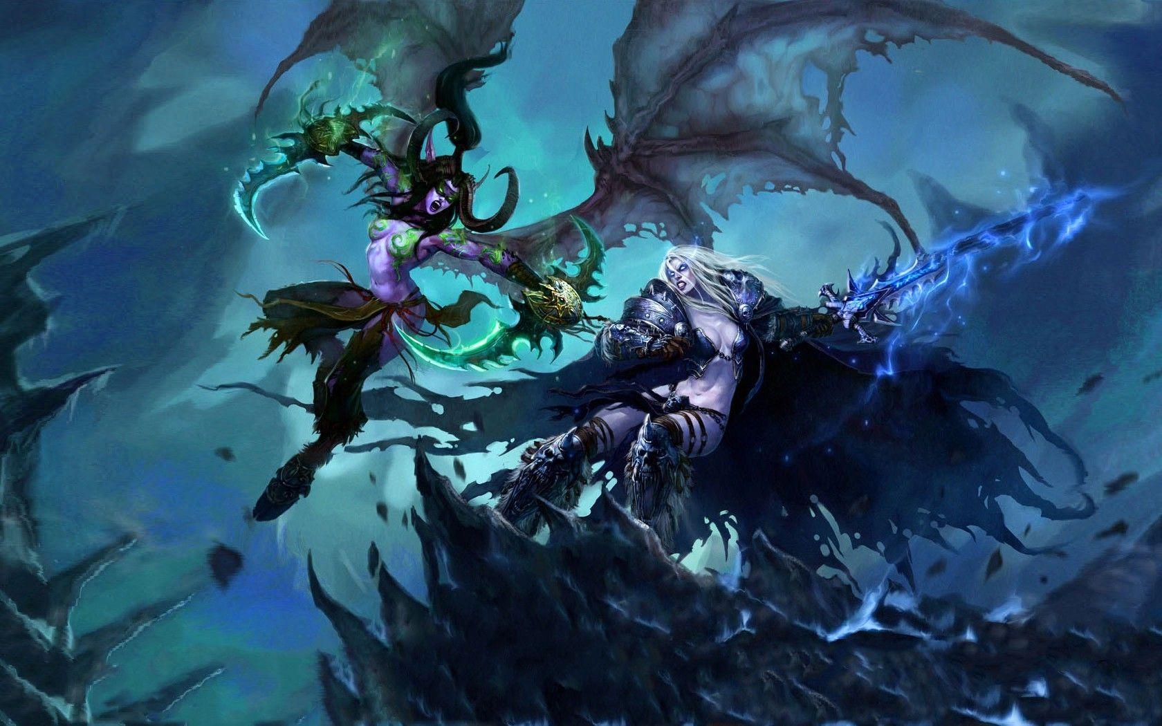RPG, Arthas, Illidan Stormrage, World Of Warcraft: Wrath Of