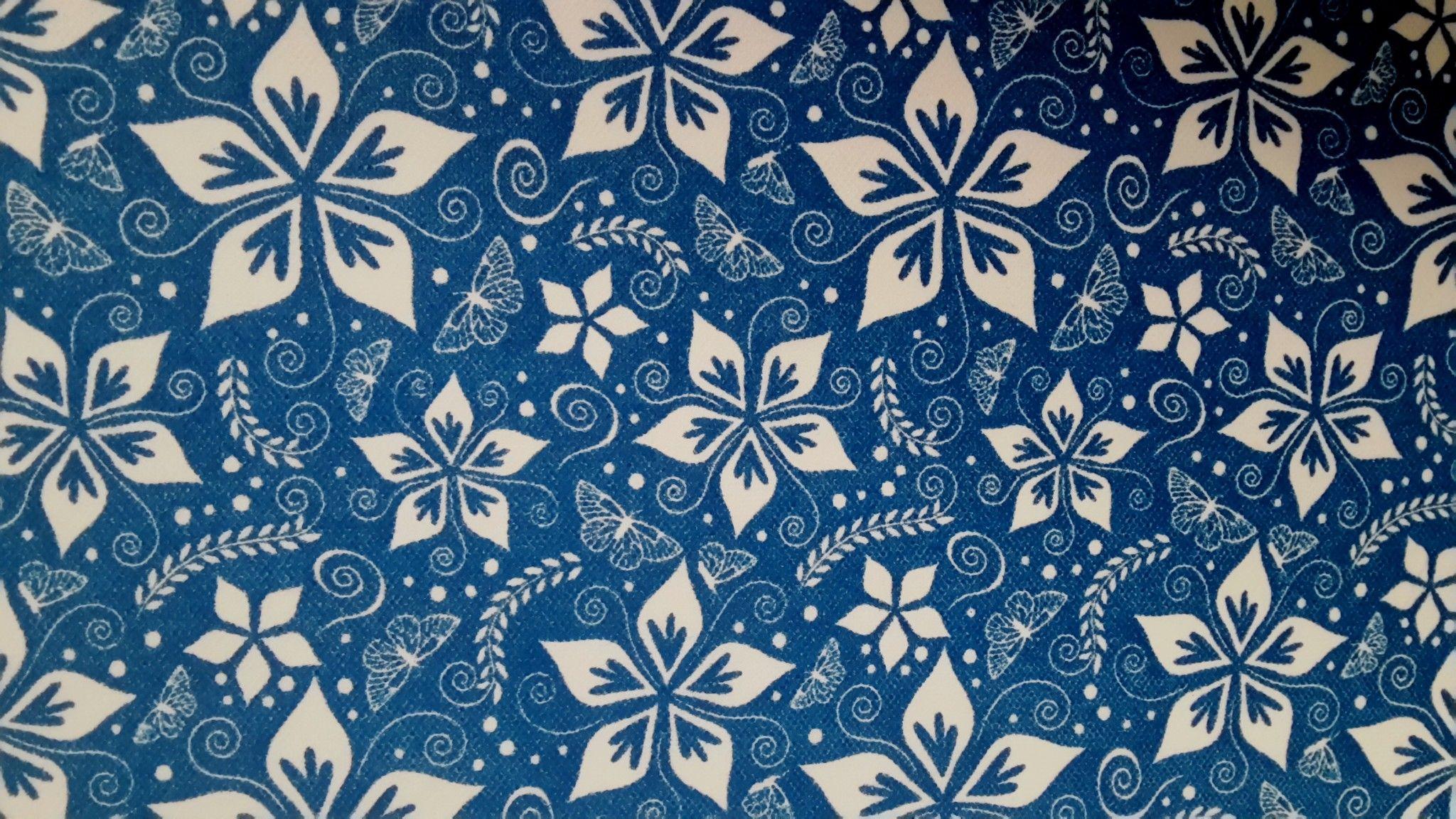 Konsep Terkini 23 Wallpaper Batik Biru Hd