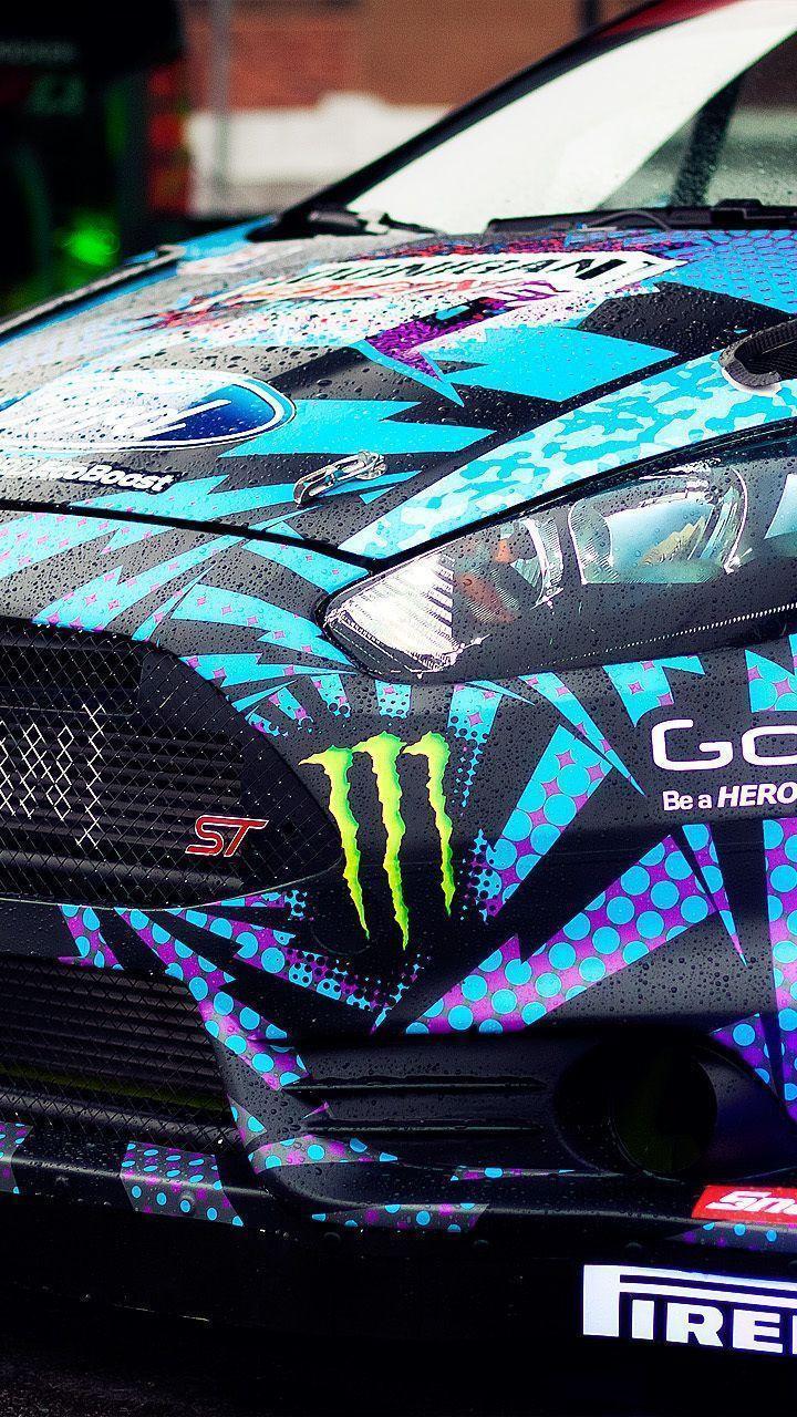 ken block, fiesta, front, gopro, ken block, ford