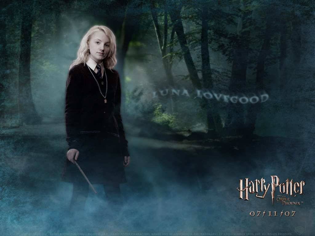 Evanna Lynch in Harry Potter and the Order of the Phoenix Luna