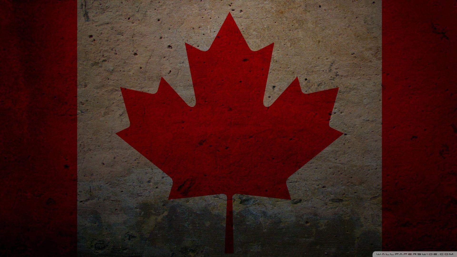 Grunge Flag Of Canada HD desktop wallpaper, High Definition