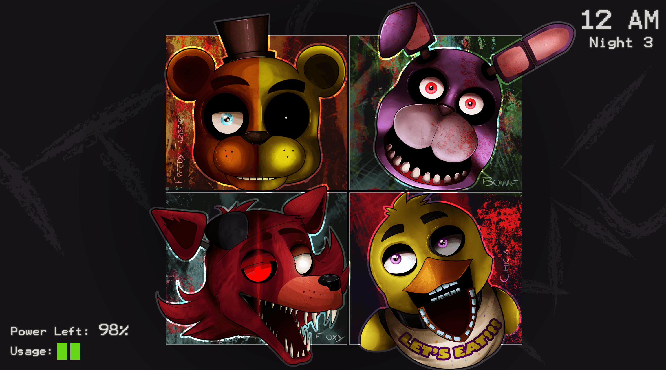 Five nights at freddy s обои