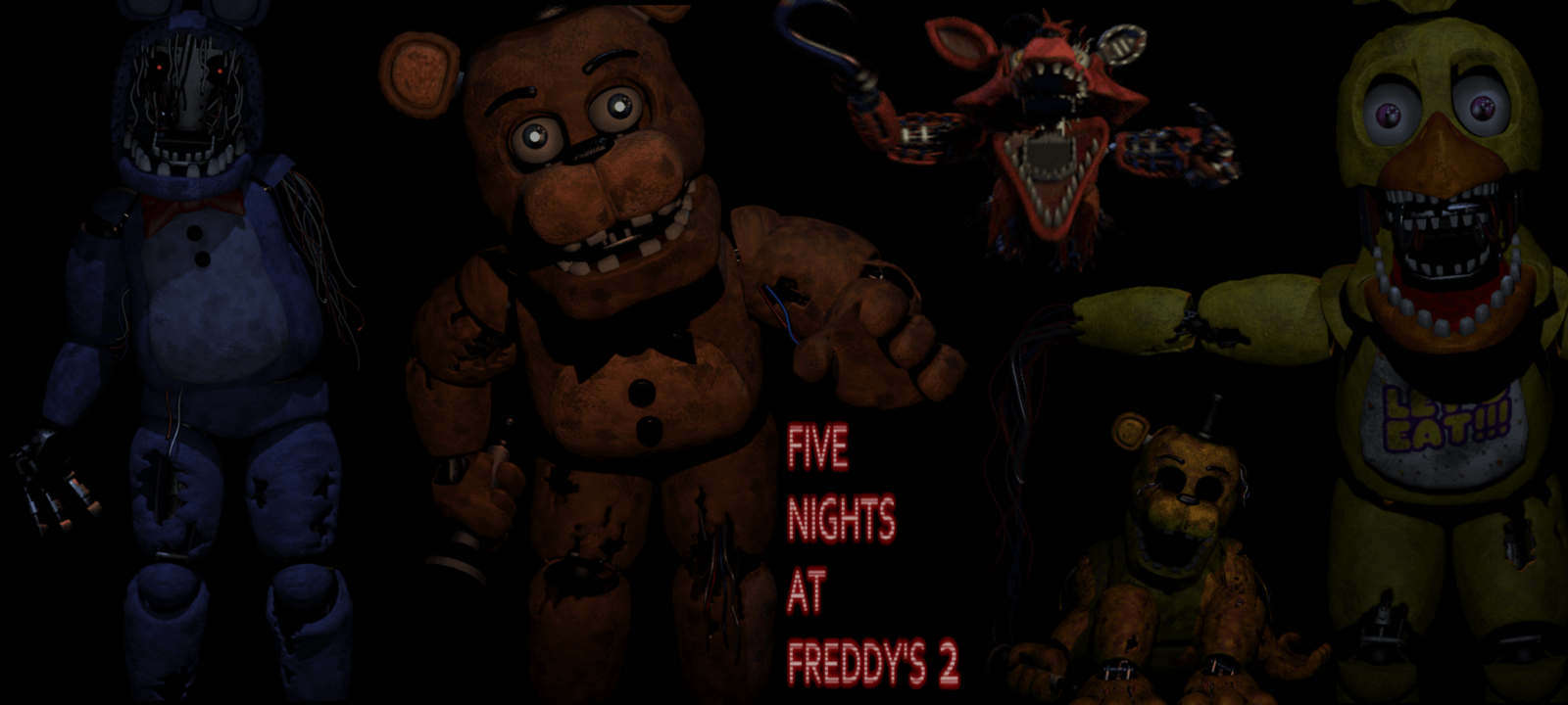 Five Nights At Freddy&;s 2 Wallpaper By Elsa Shadow