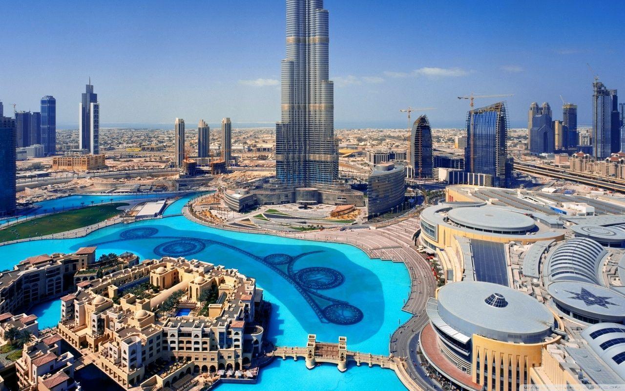 United Arab Emirates Skyscrapers Dubai Megapolis HD desktop