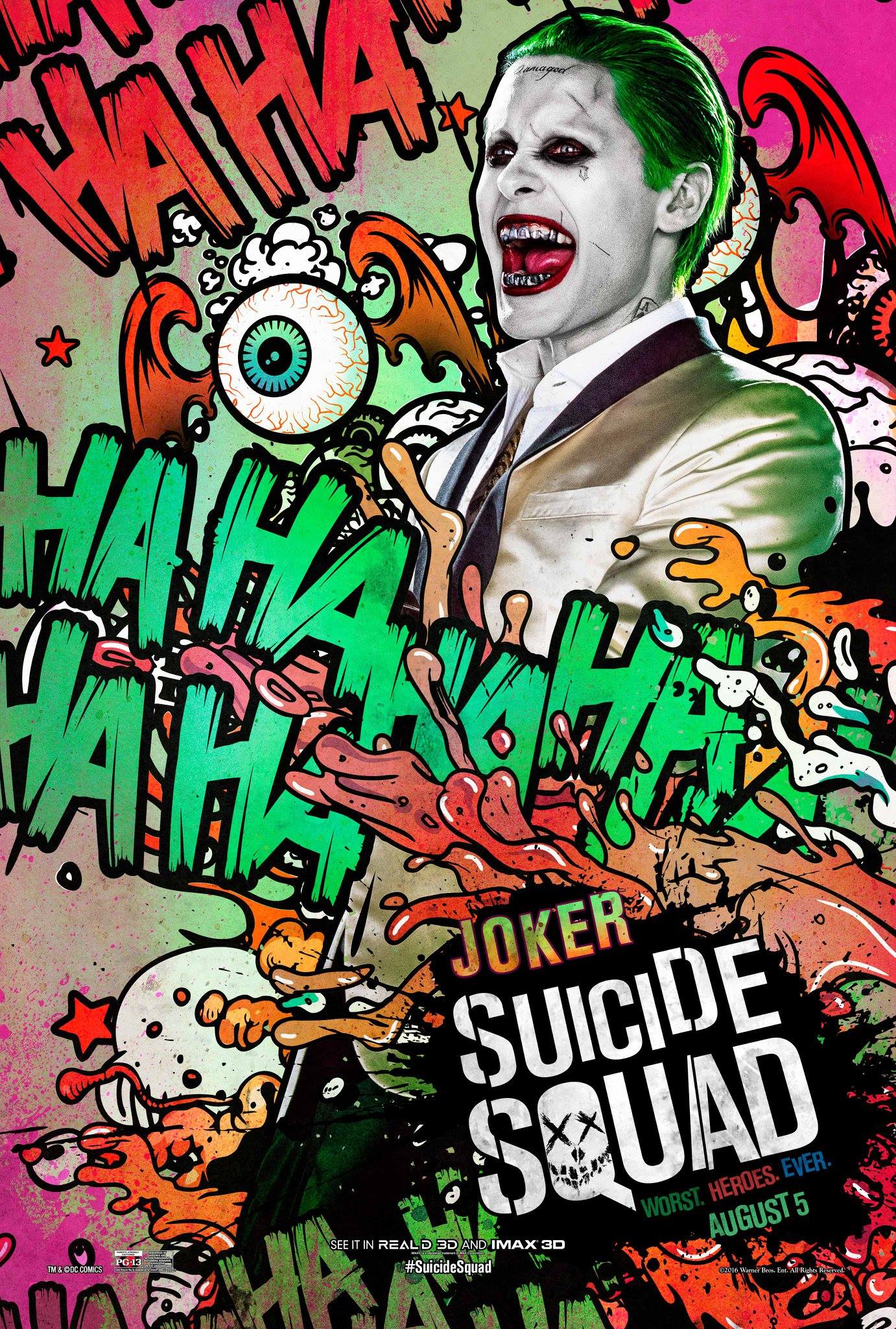 Joker Photos from Warner Bros.&Suicide Squad