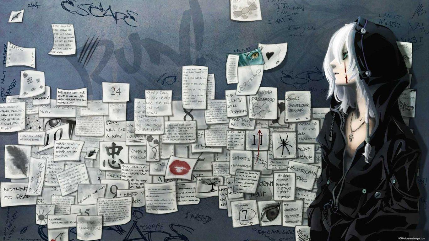 Sad Anime Wallpapers Wallpaper Cave