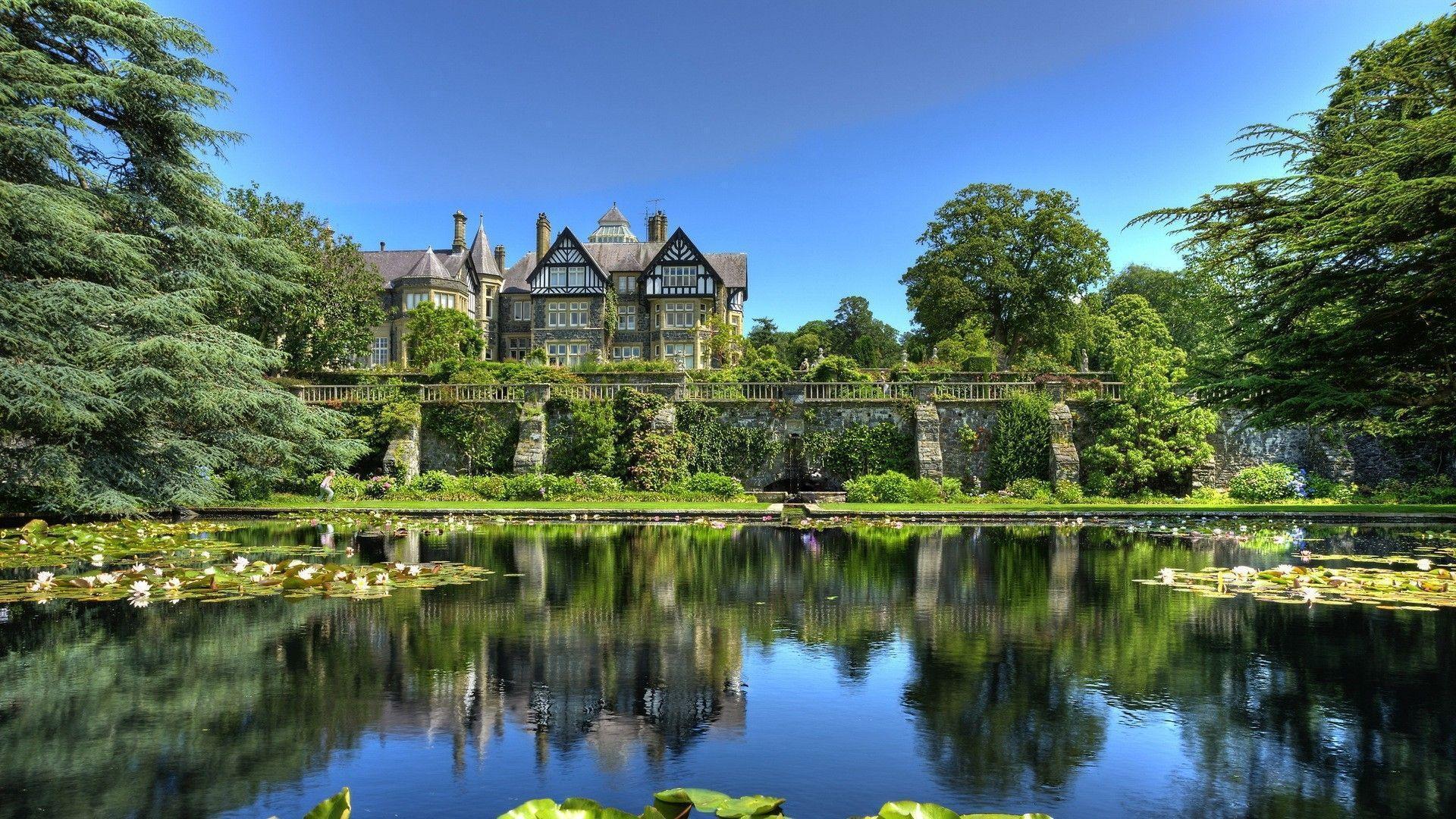 Bodnant estate and gardens in conway wales wallpaper
