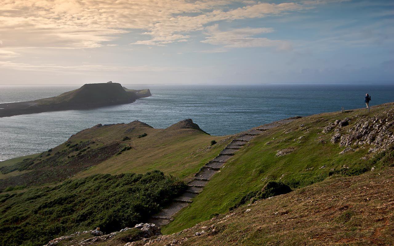 Worms Head From Rhossili