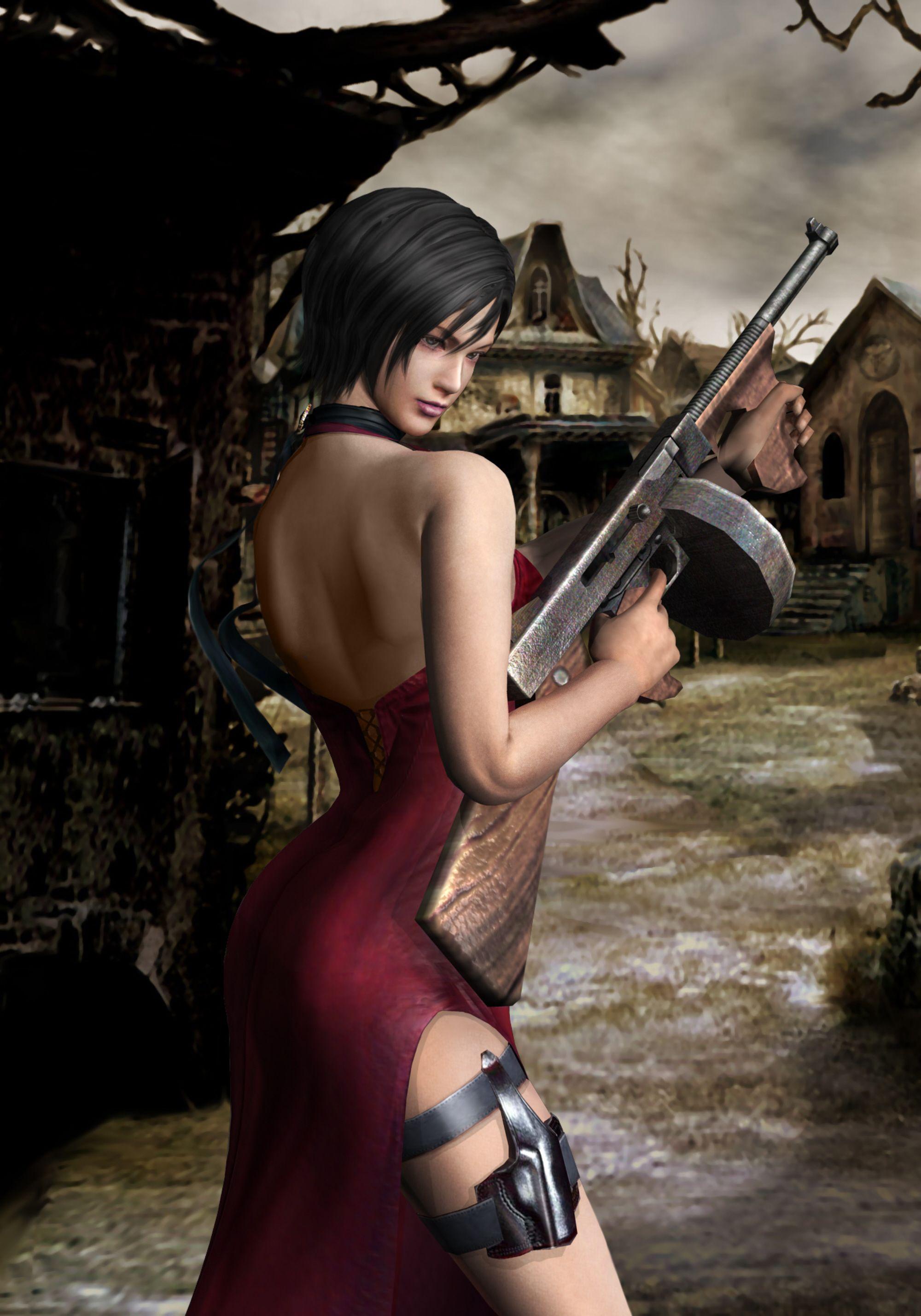 Ada Wong Resident Evil 4 Artwork