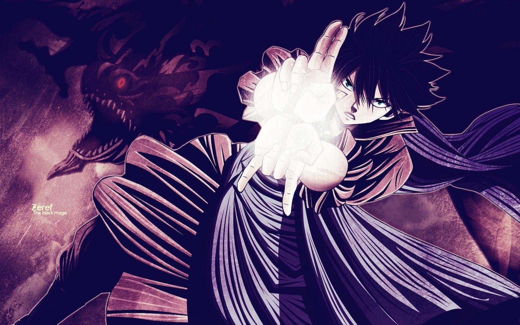 Wallpapers Fairy Tail Zeref And Natsu Poster 2160x3840.