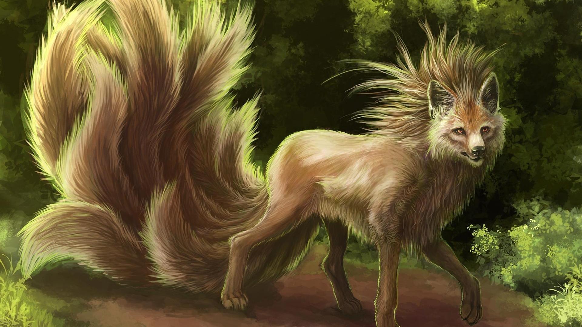 Nine Tails Wallpaper