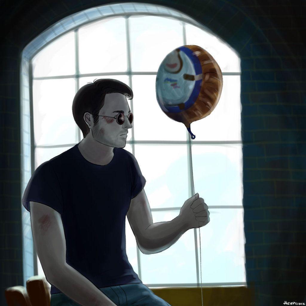 More Like Matt Murdock with balloon