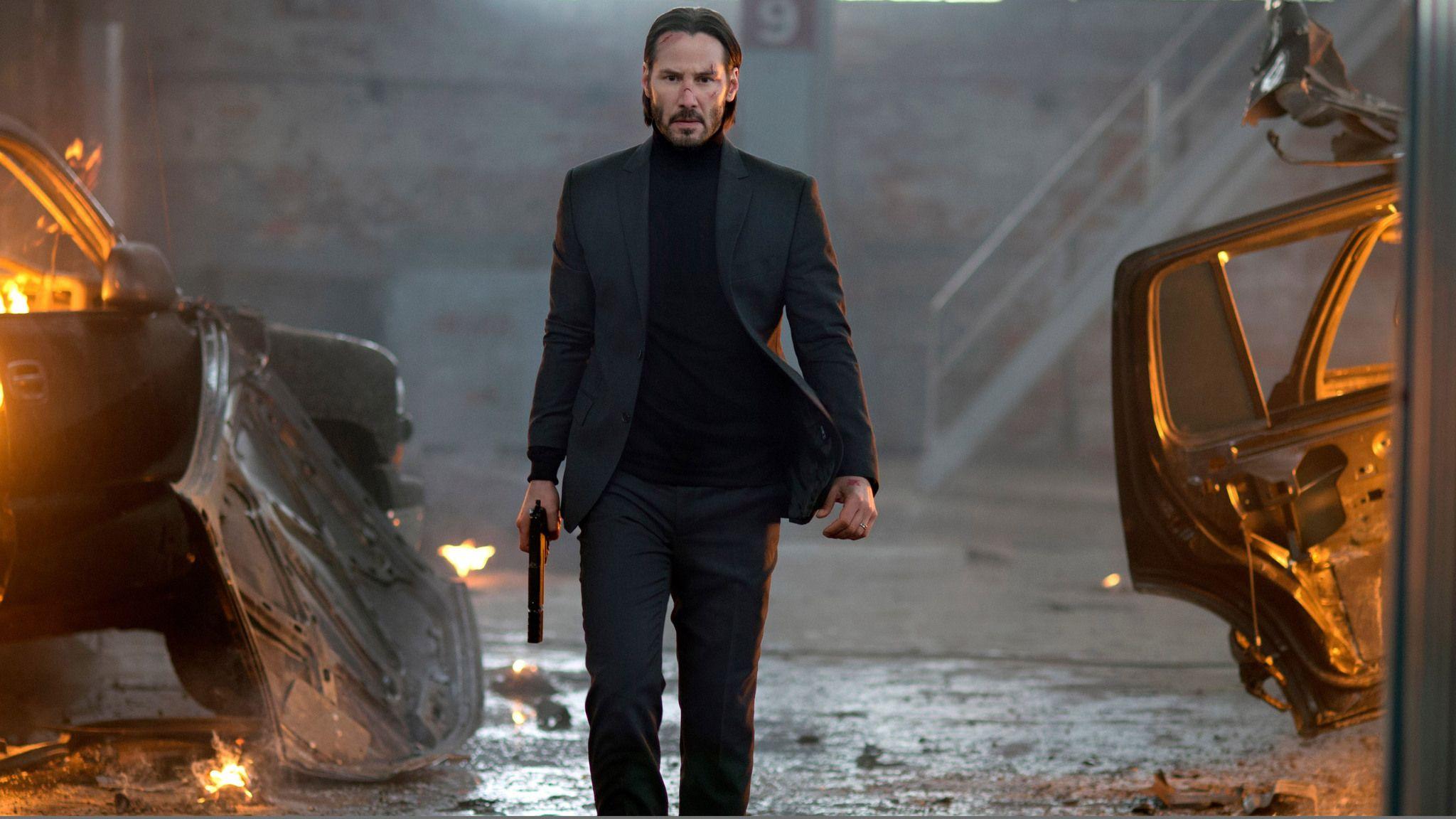 Download John Wick 2 HD Wallpaper In 2048x1152 Screen Resolution