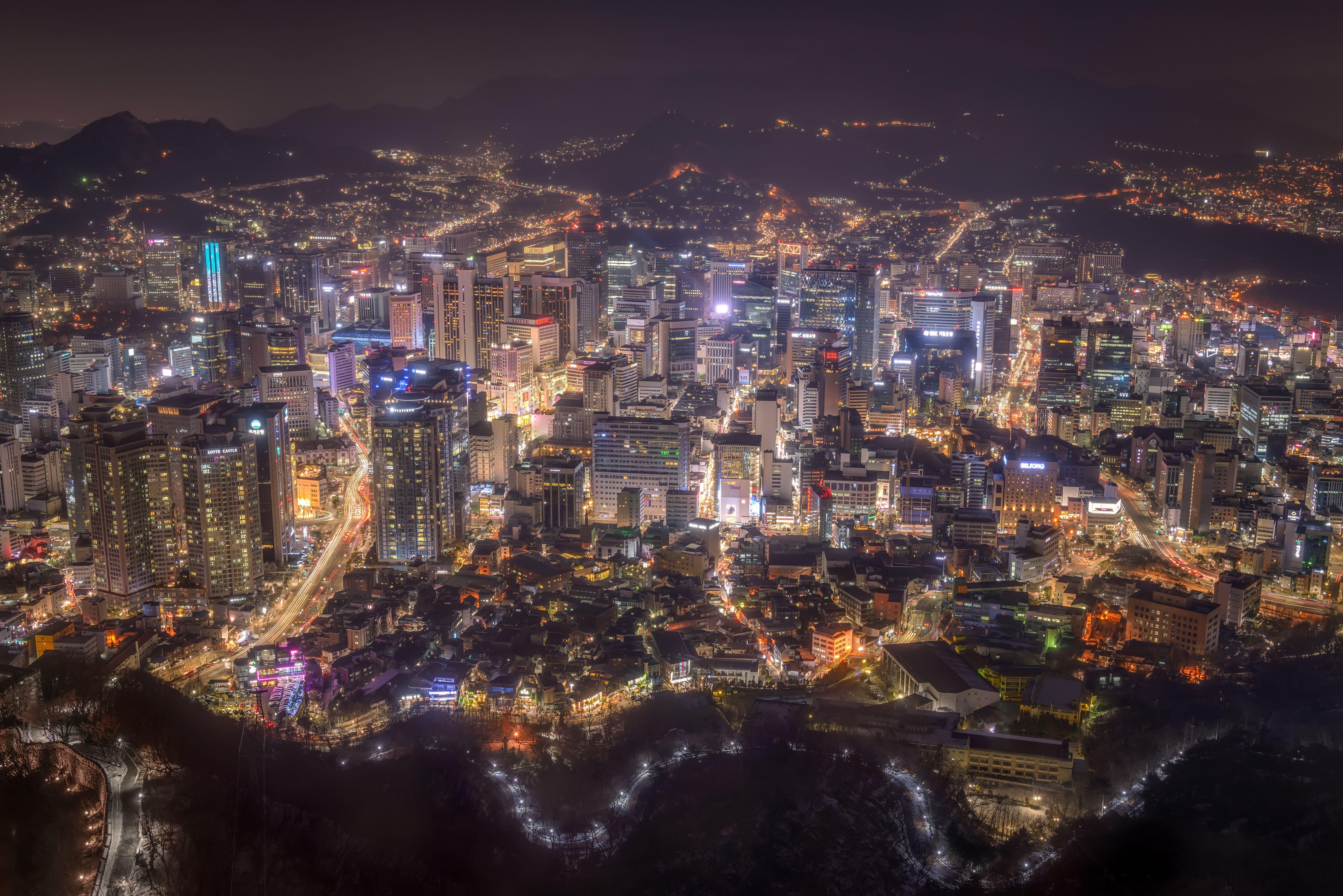 Man Made Seoul 4k Ultra HD Wallpaper
