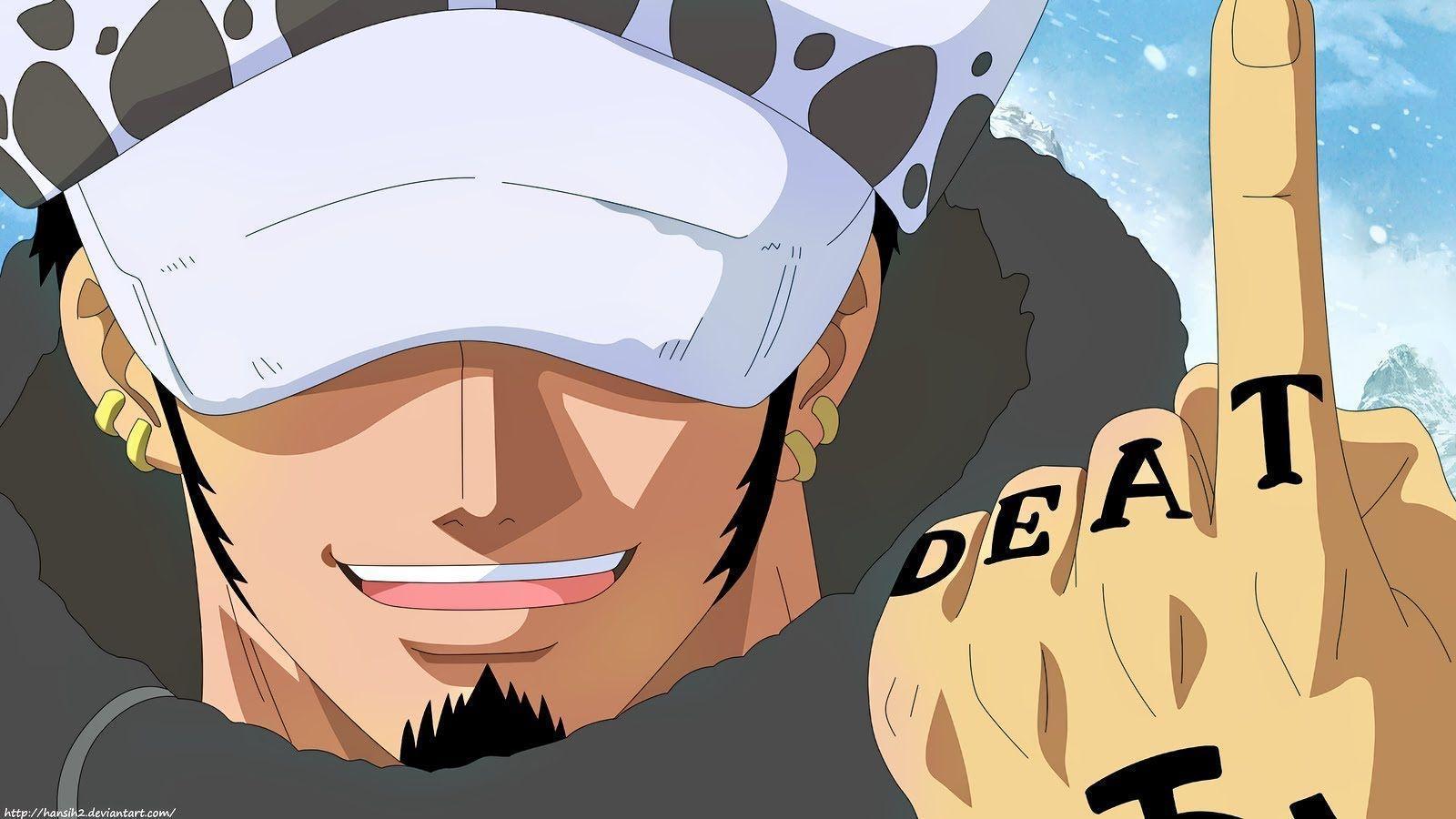 One Piece Trafalgar Law Wallpapers Wallpaper Cave