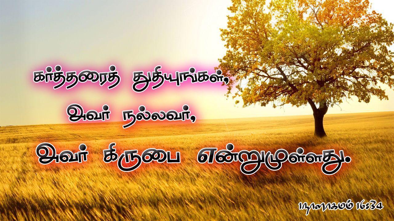 Tamil Bible Vasanam Wallpaper