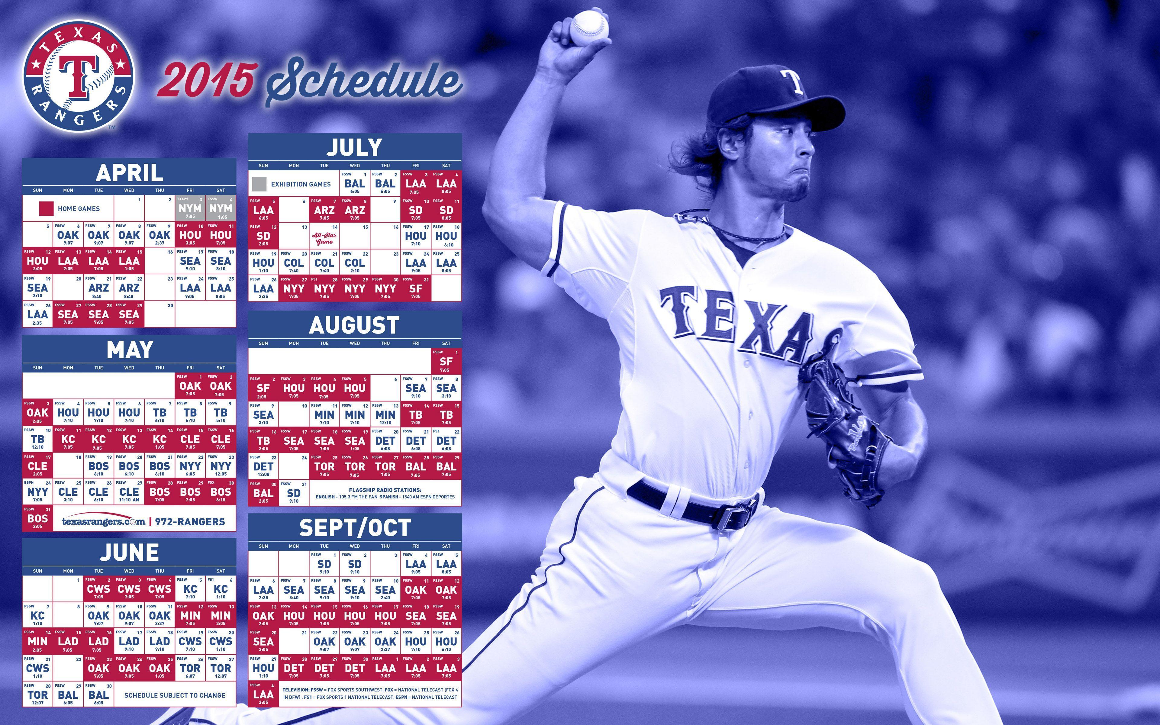 Texas Rangers Desktop Wallpaper