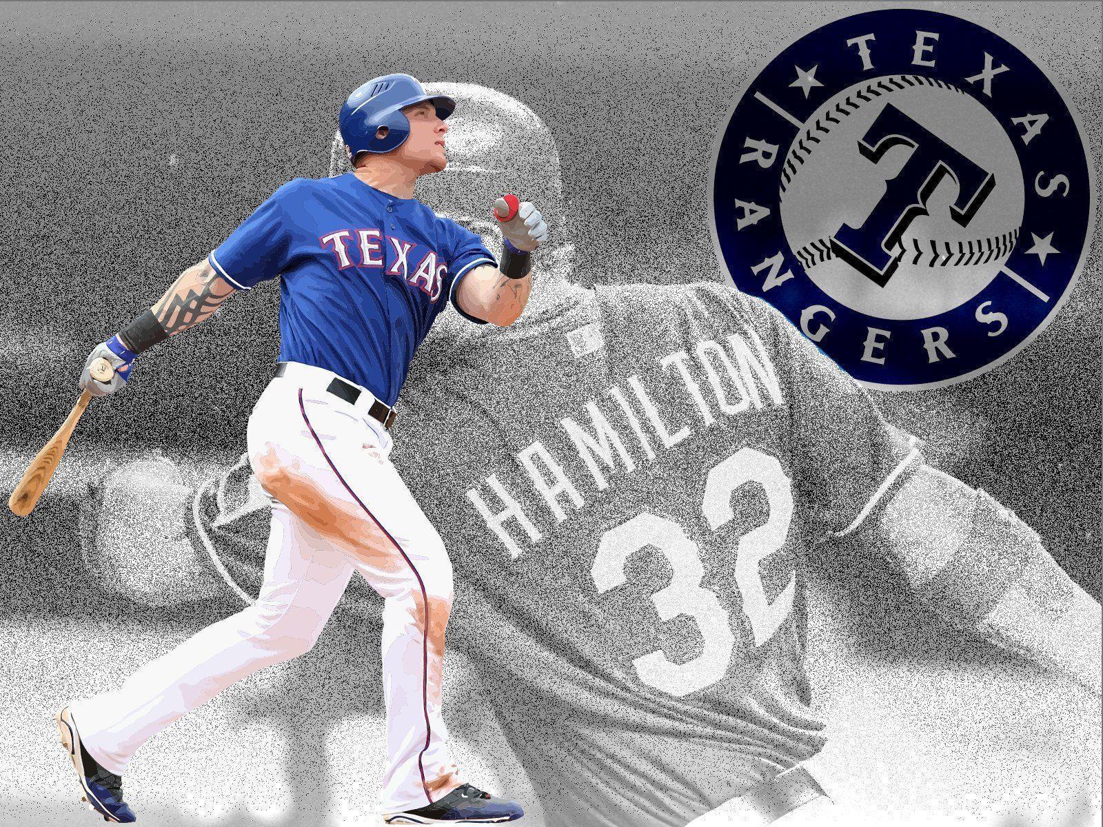 HD Josh Hamilton Texas Rangers Wallpaper