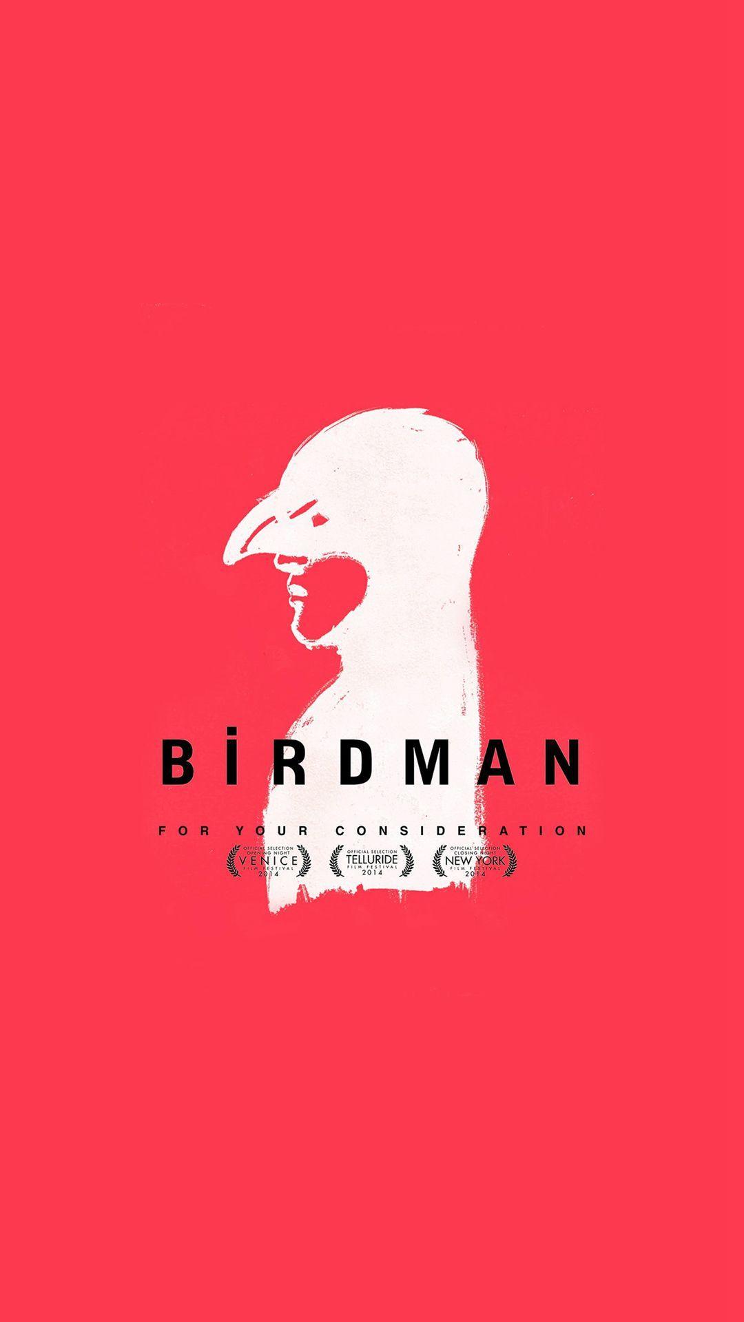 Birdman Poster Red Film #iPhone #plus #wallpaper. iPhone 6